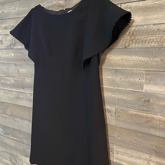 Loft Petite shift dress with flutter sleeves - Picture 2 of 5